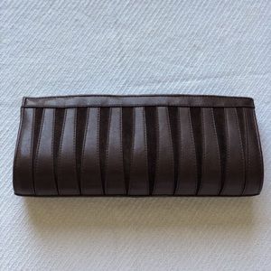 Chocolate Brown Clutch